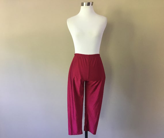Pyjama Extra Kleine Rode Polyester Vintage - Etsy