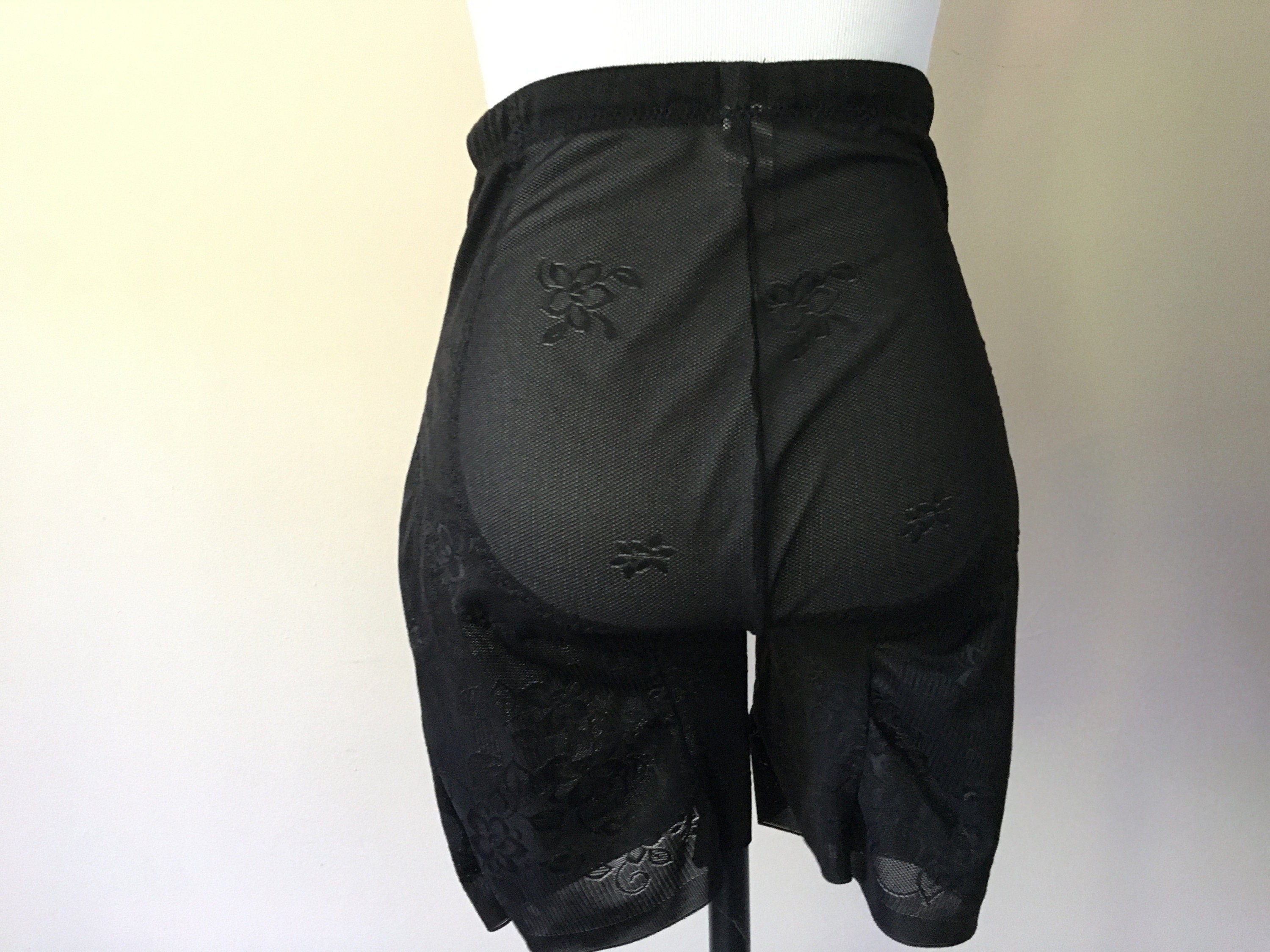 Girdle Plus Size 1X Heavenly Shapewear Black Nylon Spandex Blend Sheer  Panels Long Leg Vintage Lingerie -  Canada