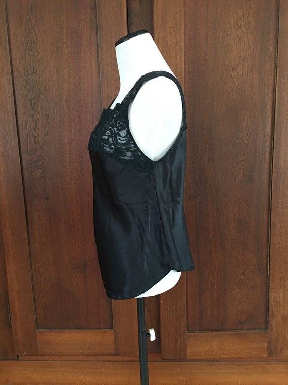 Size 36 Camisole Lucie Ann II Black Lace... - image 5