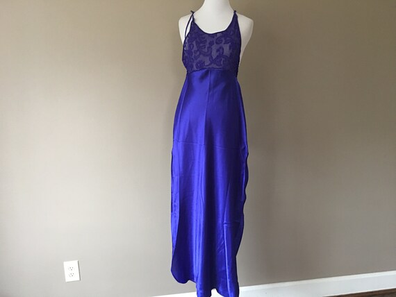 Nightgown Long Extra Small Victoria's Secret Blue… - image 2