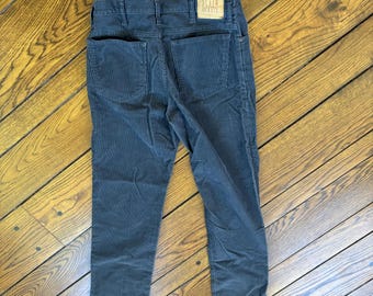 プレーンポケット 34 x 32 メンズ コーデュロイ ブルー グレー グレー パンツ ヴィンテージ アパレル