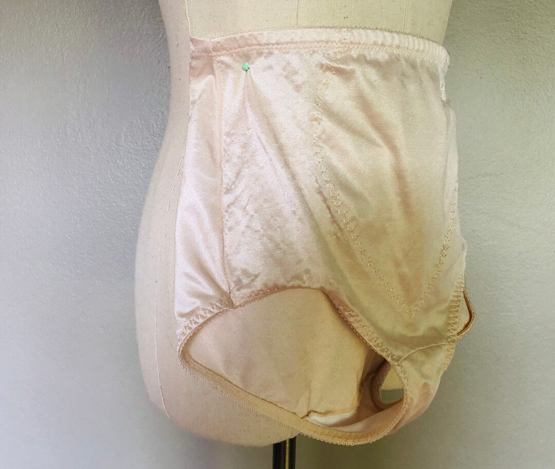 Almond Medium Panty Girdle Vintage Shapewear Etsy