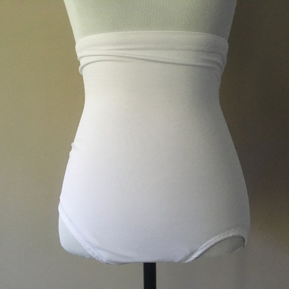 Waist Tamer CUPID Girdle Large White High Light Shapewear Panty Style  Vintage Lingerie 