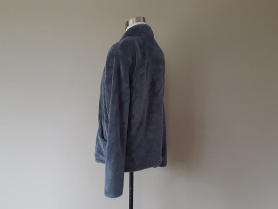 Medium Lands End Jacket, Size 10 12 Prussian Blue… - image 4