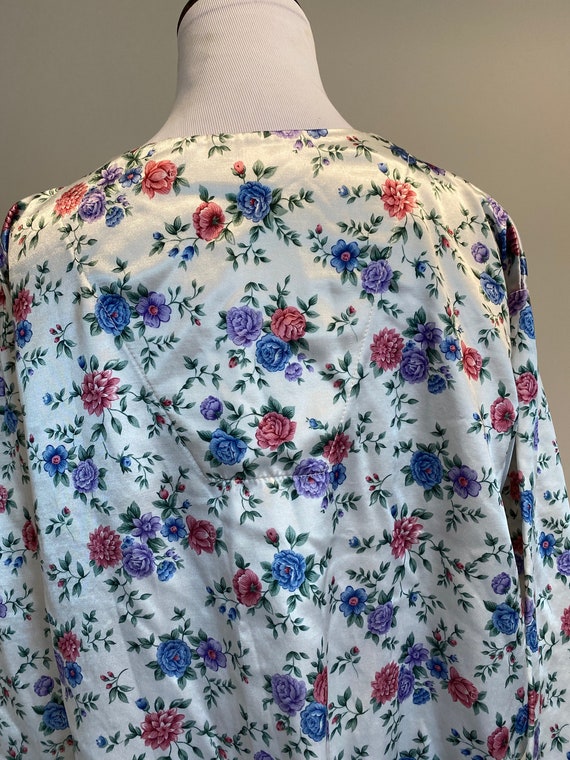 Bali Studio Large Night Shirt Floral MH - image 3