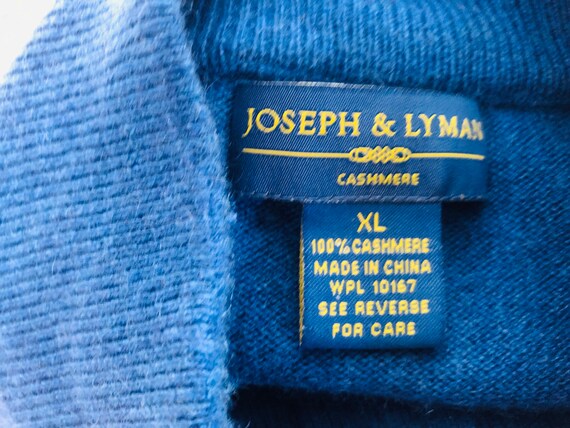 joseph & lyman cashmere sweater