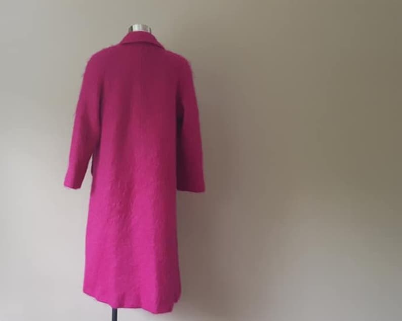 Wear It Like Mrs Maisel Mohair Wool Coat 8 Petite Wayne Stuart | Etsy