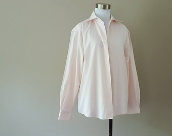 Dress Shirt Size 10 Talbots Women's Pink Medium