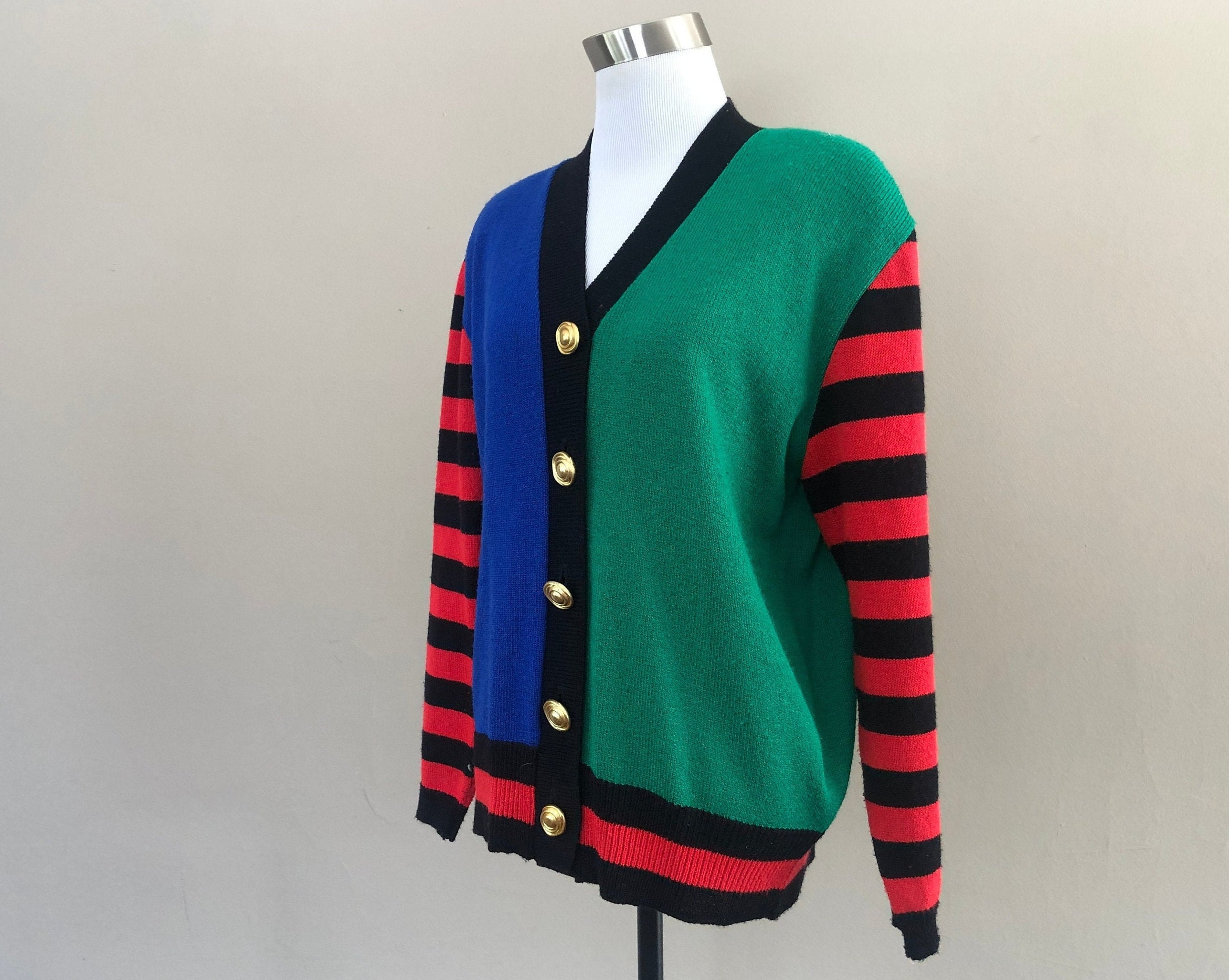 Cardigan Size 8 Ami Knits Made in USA 