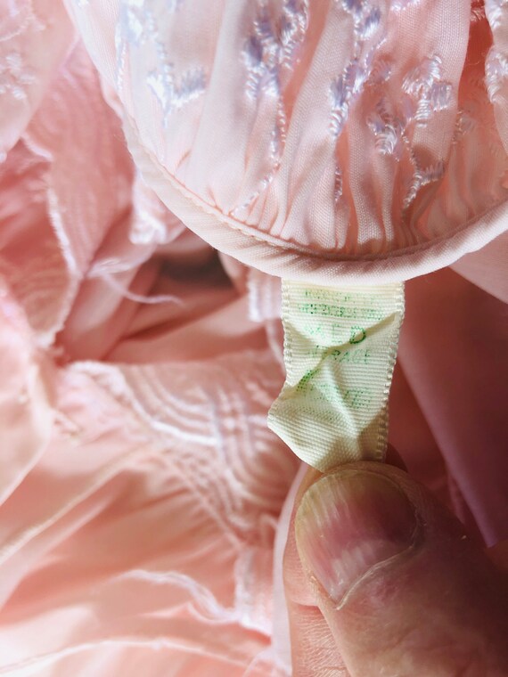 Robe Medium Average Pink Cotton Poly Blend Short … - image 6