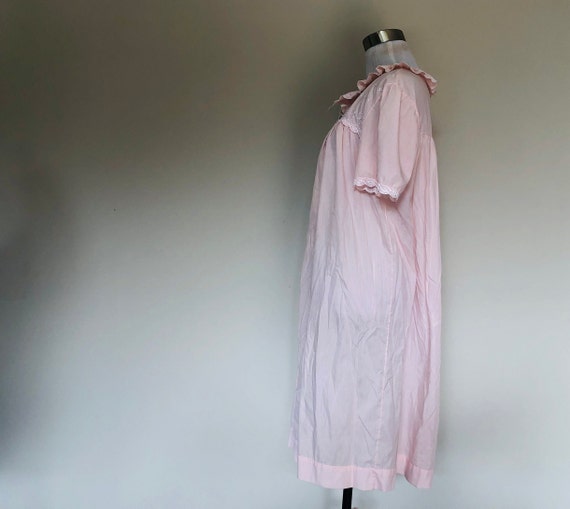 Robe Medium Average Pink Cotton Poly Blend Short … - image 3