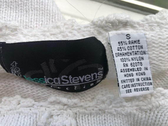Pullover Small Jessica Stevens Made In Hong Kong … - image 2