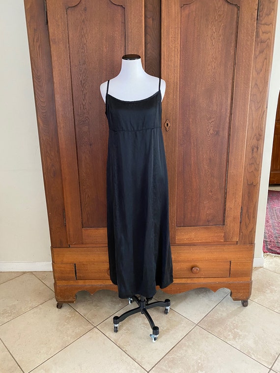 SILK Nightgown Black Small...