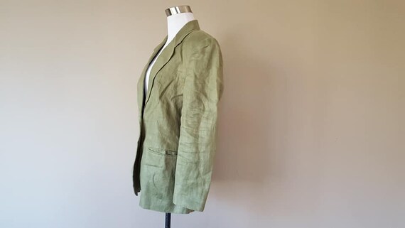 talbots irish linen jacket
