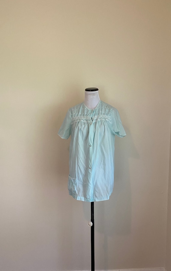 Size 34 Bed Jacket from Komar Blue...