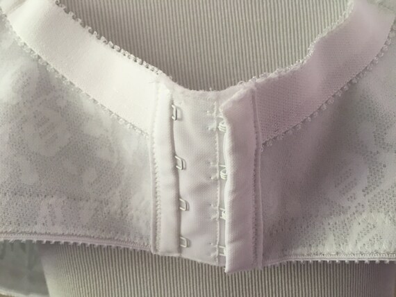 Bra 48C Playtex White Lace Trim Soft Cup Plus Siz… - image 3