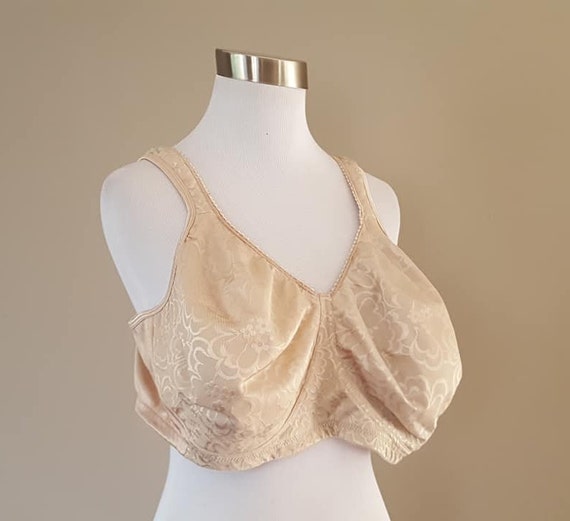 Playtex 18 Hour Silky Soft Smoothing Wireless Bra Nude 46DD Women's