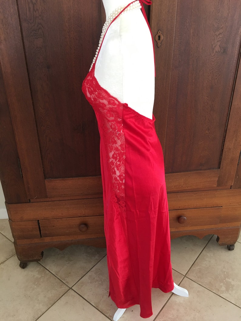 Medium Frederick/'s of Hollywood Nightgown Red