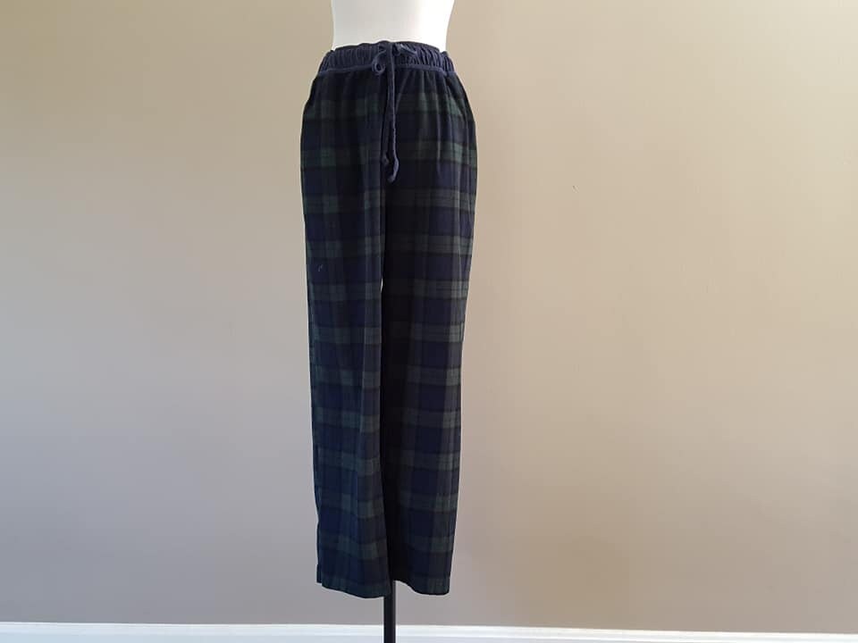 Green Tartan Plaid Bed 