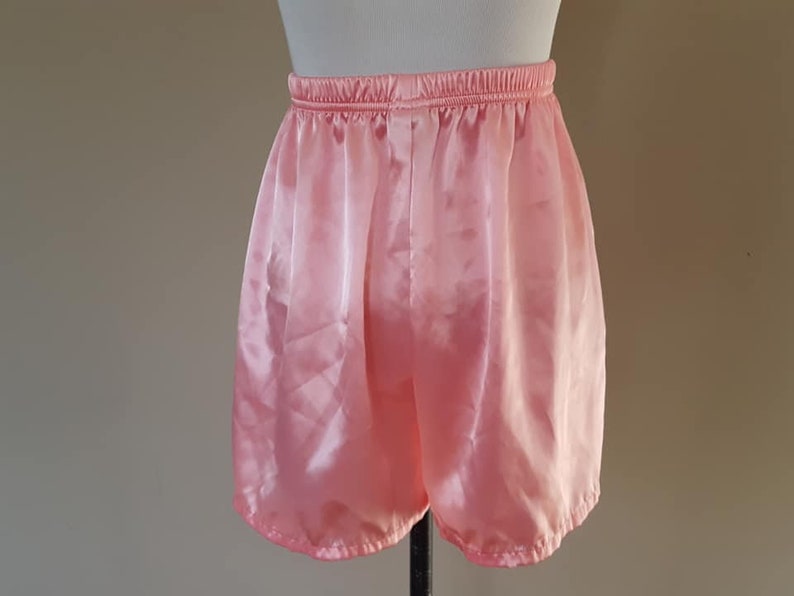 Tap Pants Small Satin Pink Pajama Pants Sleep Bottoms Vintage | Etsy