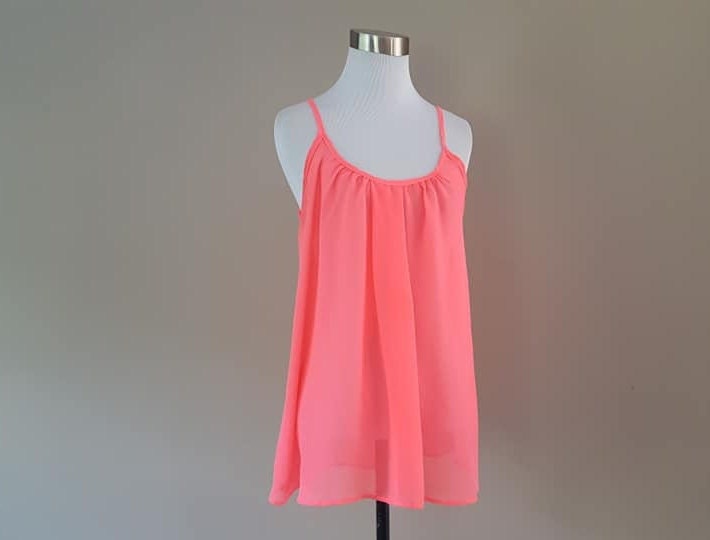 Chemise Small Apricot Peach Babydoll Vintage Lingerie - Etsy