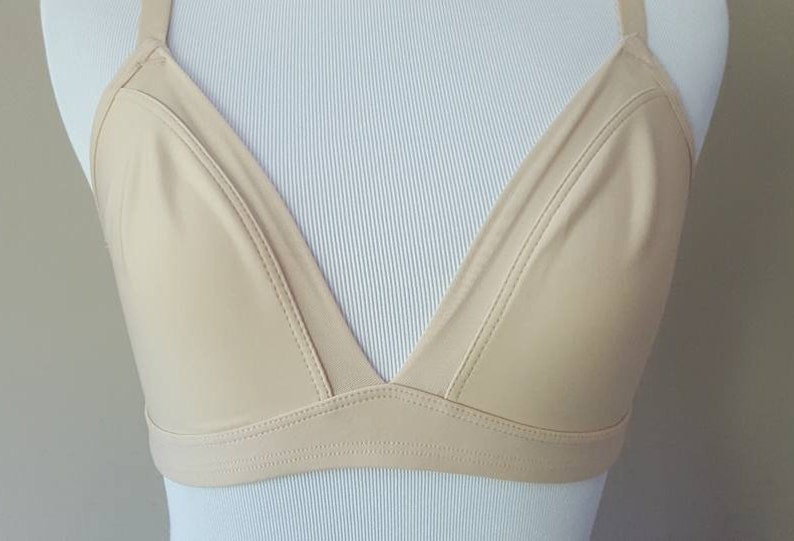 32C Bra Nude Wacoal Tan Beige Soft Cup Brassiere