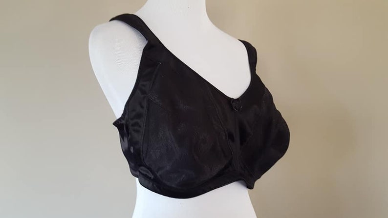 Bra 42D JMS Black Soft Cup Vintage Brassiere