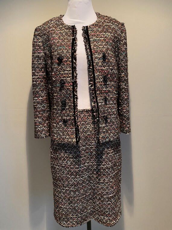 Size 8 Couture-Like Suit Tahari Very Good Looking… - image 3