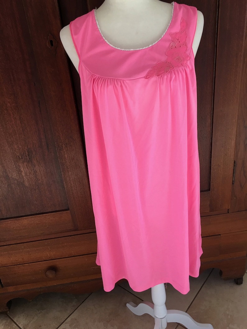Small Pink Nightgown Short Vintage ..