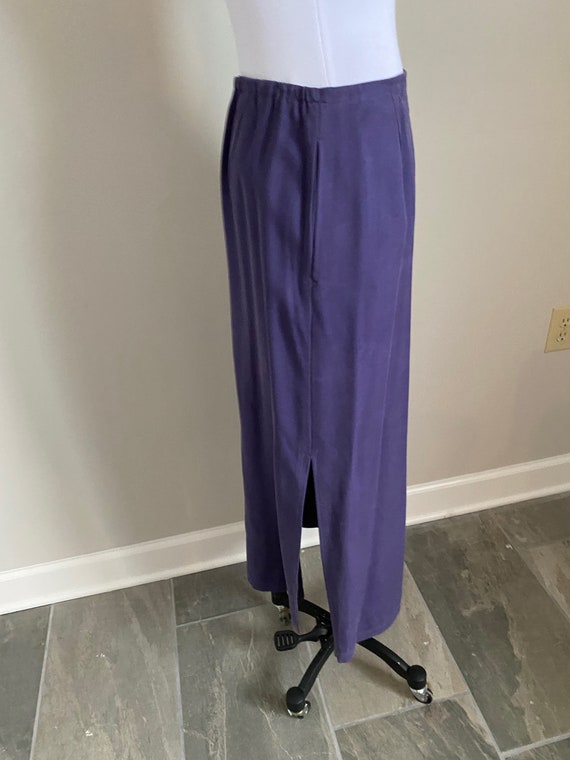 SILK Skirt Size 6 36" long from Talbots... - image 5