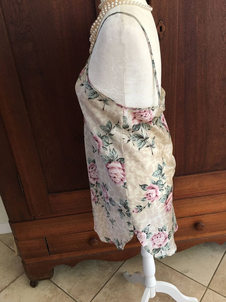 M Dentelle Chemise 36 Slip Dress Vintage Medium