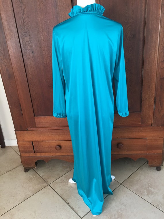 Small Vanity Fair Turquoise Robe... - image 4