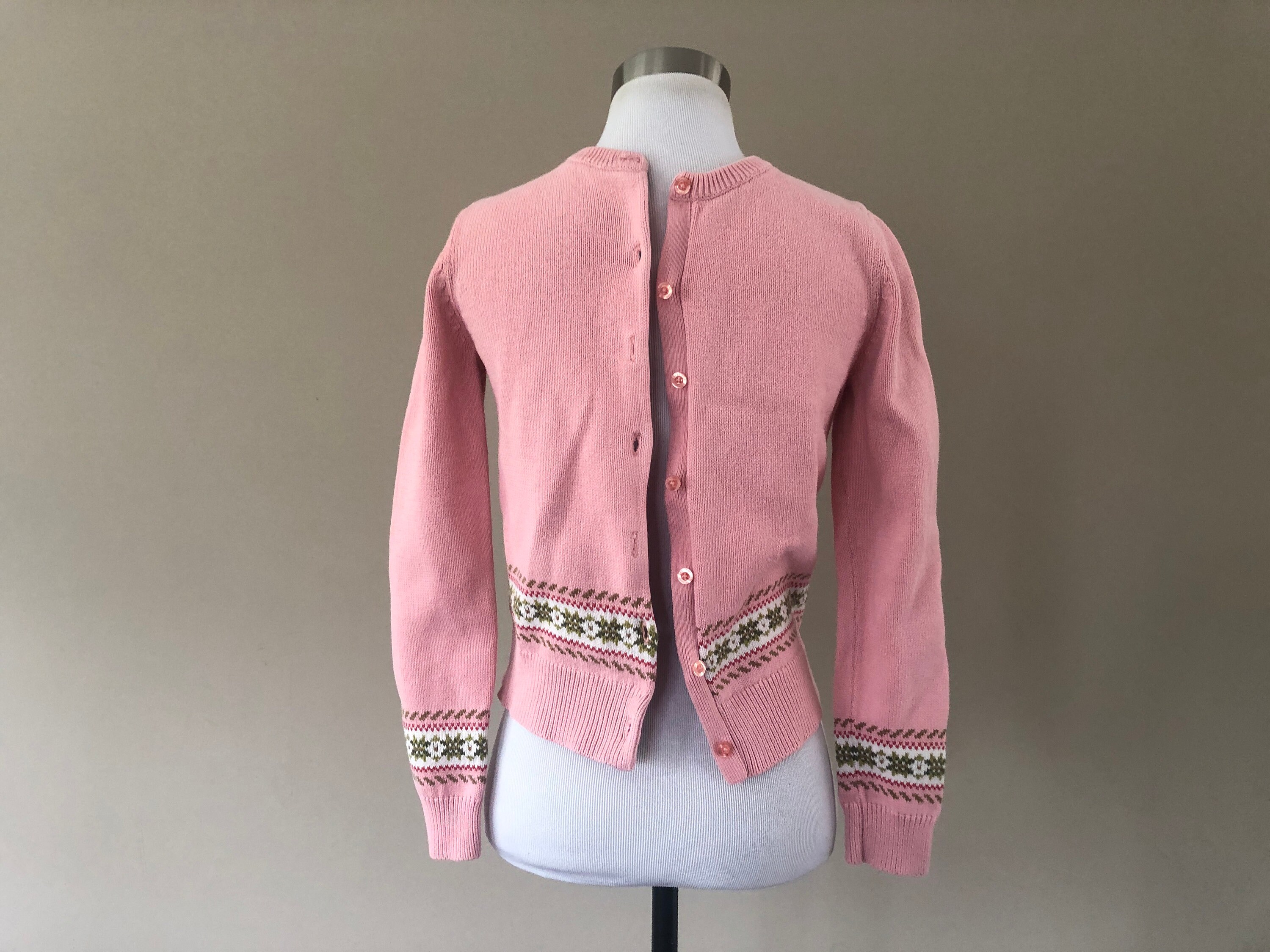 Cardigan Sweater Large Lands End Kids 