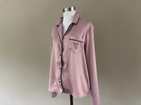 Sleep Shirt Small Victoria's Secret Mauve Purple … - image 3