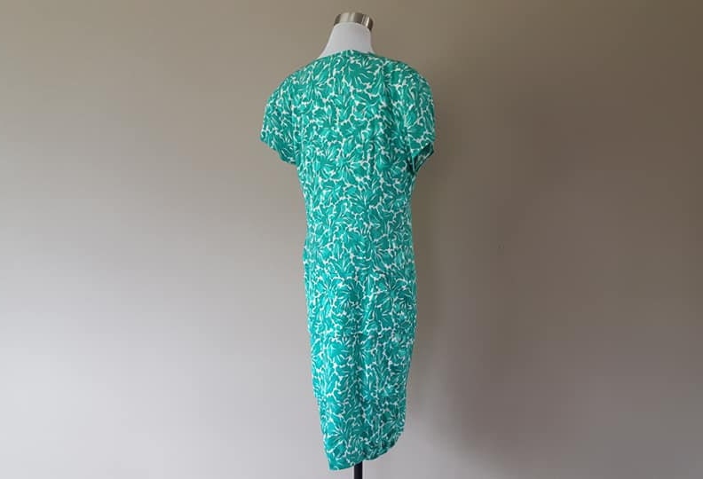 SILK Dress Size 12 Maggy London by Jeannene Booher Made in