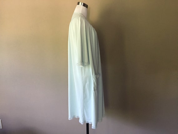 Blue Robe Shadowline Medium Vintage Lingerie - image 3
