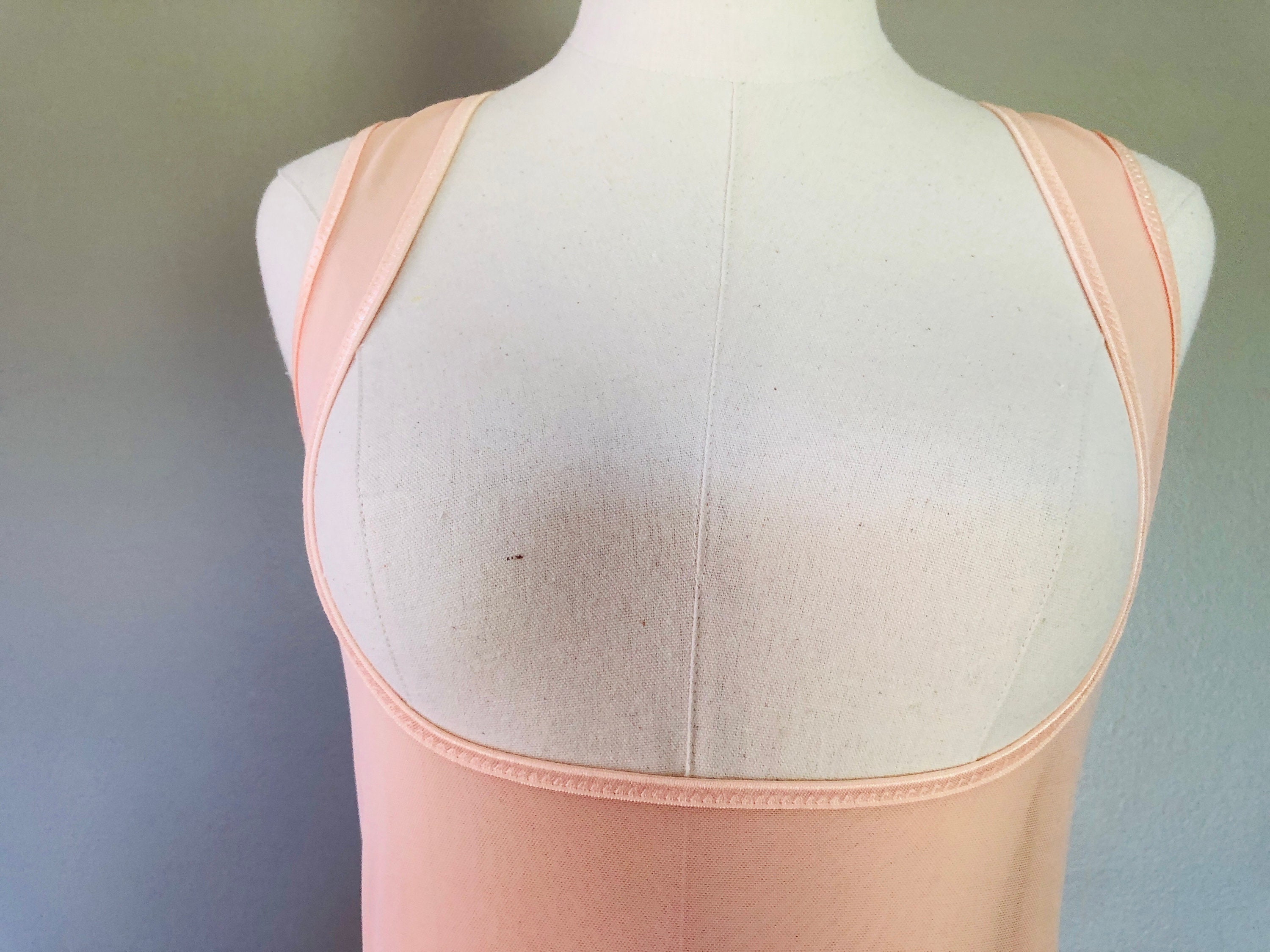 Camisole XL Maidenform Sweet Nothings Nude Nylon Spandex Firm Back Control  Underbust Carriage Support Vintage Lingerie -  Canada
