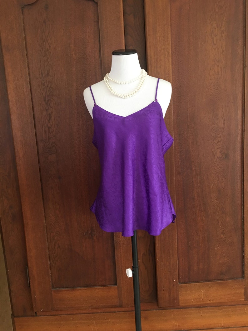 Camisole Large Erika Taylor Purple