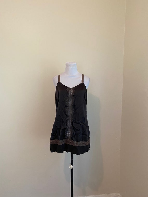 SILK Chemise Small Brown...