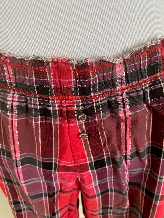 Sleep Pants Plaid Small Petite Victoria's Secret … - image 2