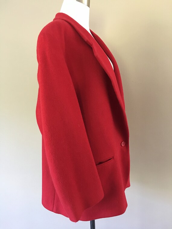 20P Red Wool LL Bean Jacket... Gem