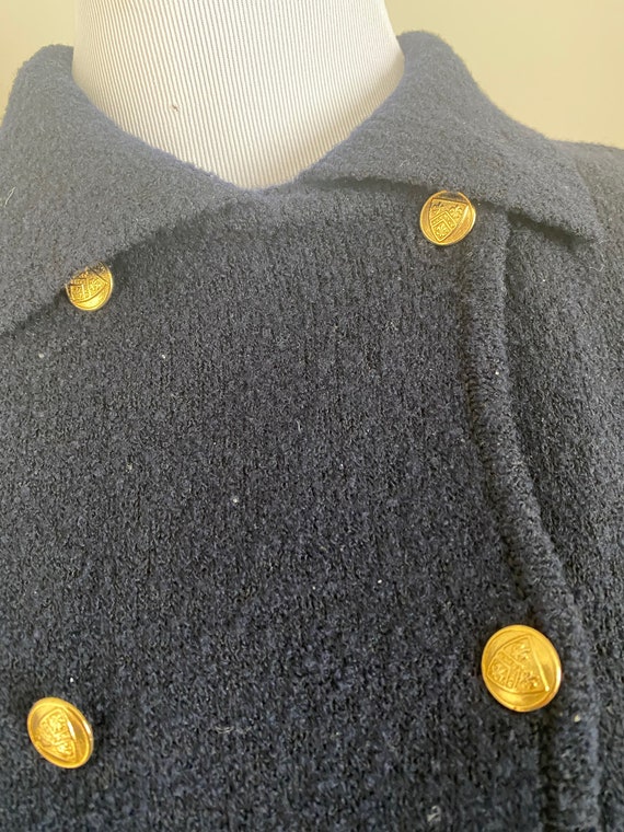 Large Jacket Wool Blend Christopher Banks Gold Bu… - image 6