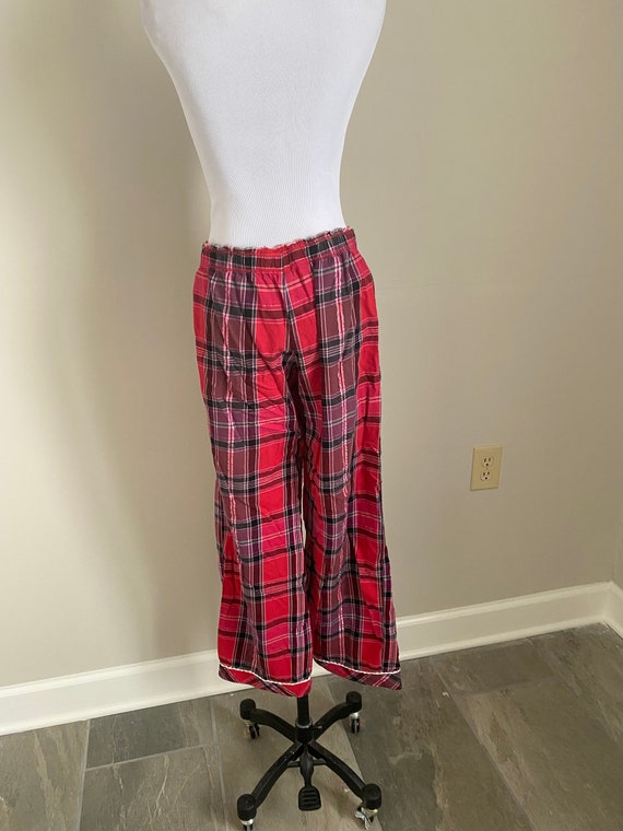 Sleep Pants Plaid Small Petite Victoria's Secret … - image 4