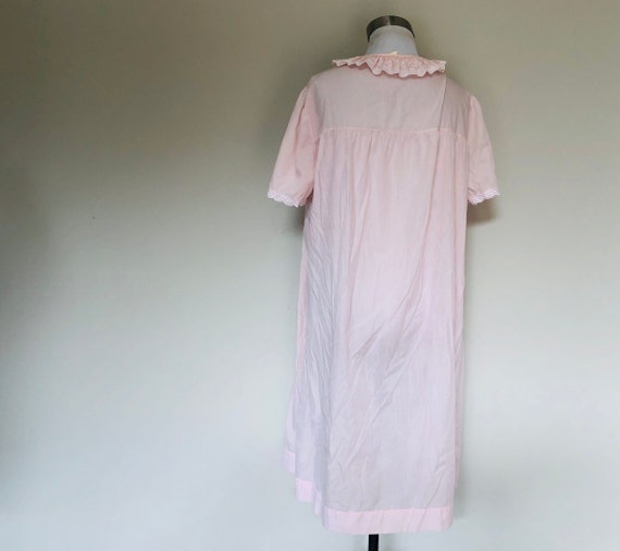 Robe Medium Average Pink Cotton Poly Blend Short … - image 5