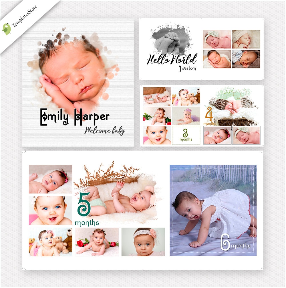 Baby Photo Books Online Make your own custom photo board books