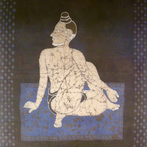 Batik Tapestrie Yoga Matsendrasana Swivel Seat