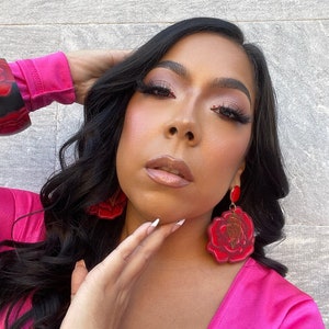 Rose Earrings