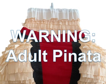 Butt Pinata 3D. Bachelor - Bachelorette Party. Fun Adult Pinata. Party decorations (stick not included)