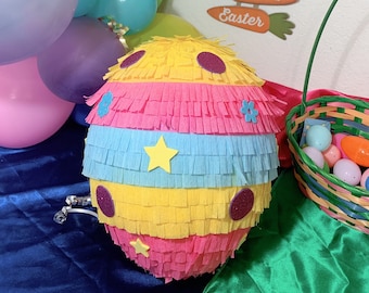 Easter Egg Pinata (small). Party Decoration Supplies. Easter Decorations