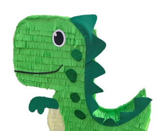 Relaxdays Pinata à suspendre Dinosaure T-Rex, Pour enfants, à